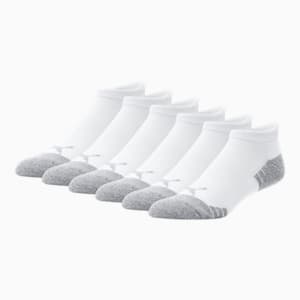 Half-Terry Low Cut Men's Socks [3 Pairs], WHITE / MULTI, extralarge